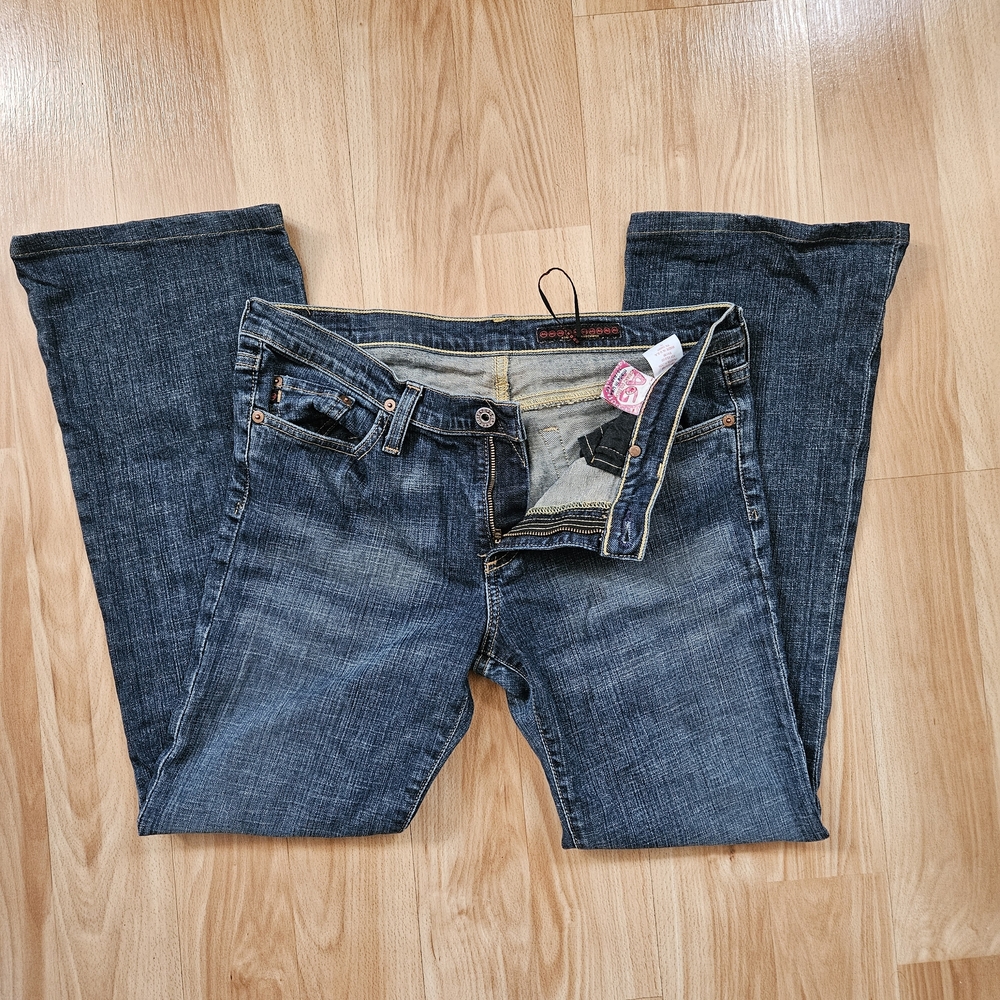 AG Adriano Goldschmied Angel bootcut low rise jeans
